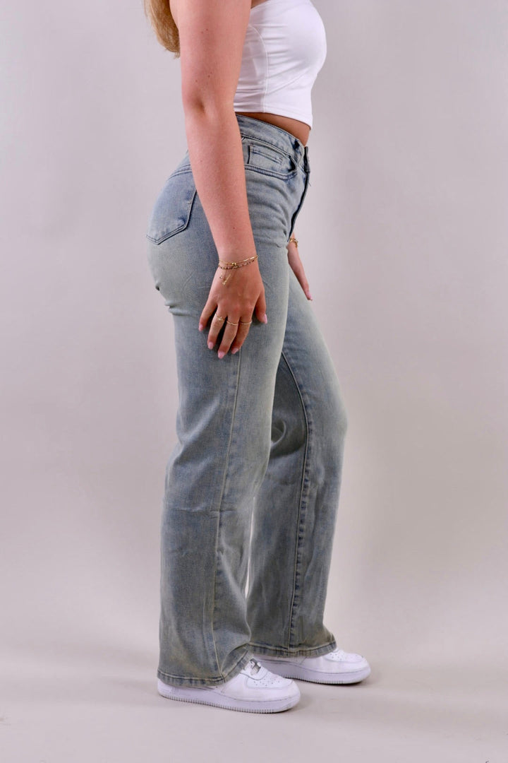 June wide leg jeans