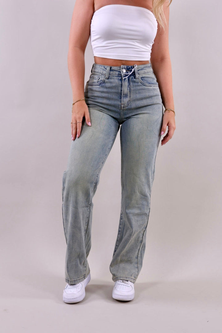 June wide leg jeans