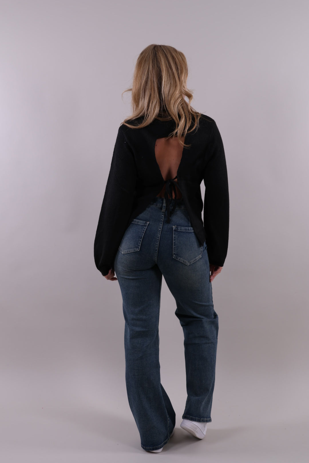 Lily open back knit