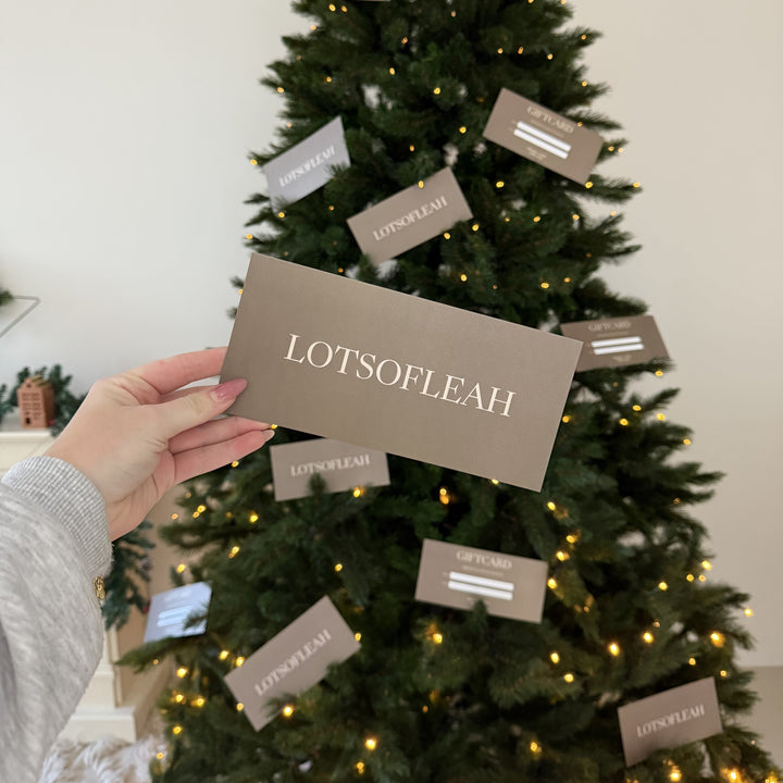 Lotsofleah Gift Card (Physical)