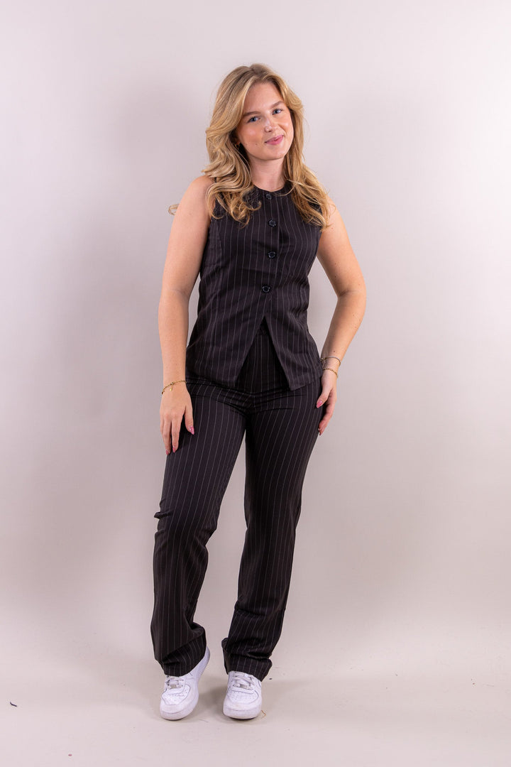 Liva striped pantalon