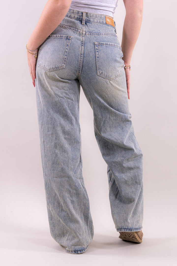 Pearl wide leg jeans