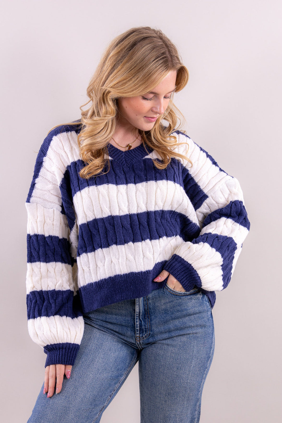 Nicky striped knit