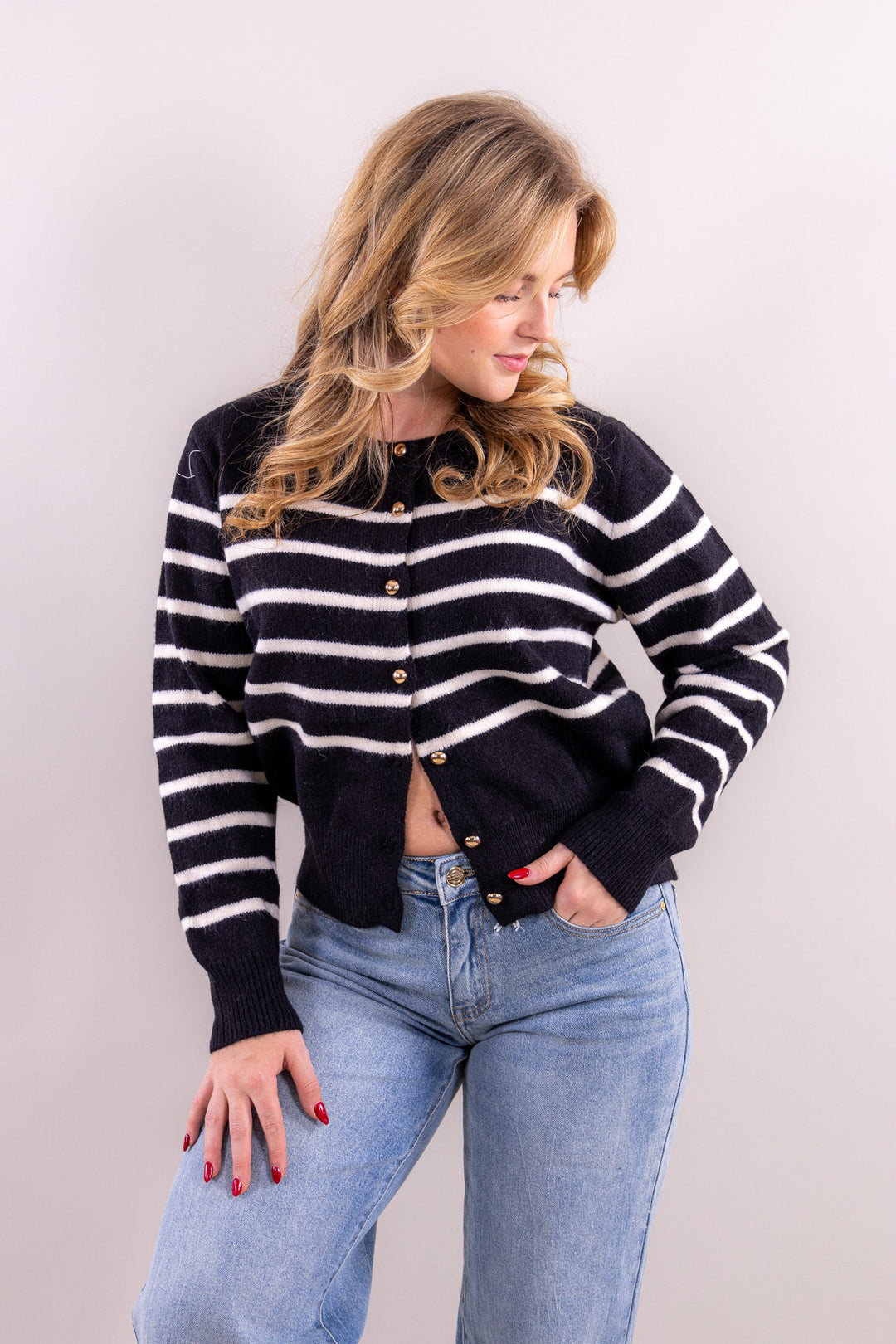 Lilou striped knit