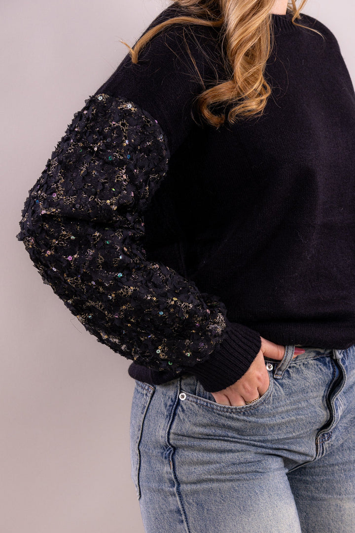 Maya glitter knit