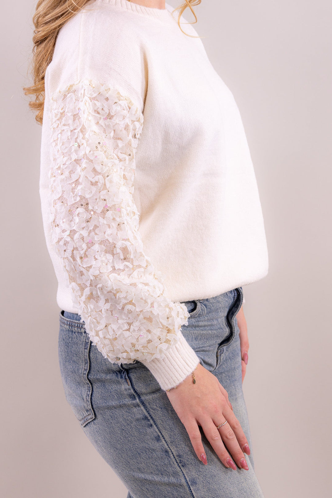 Maya glitter knit