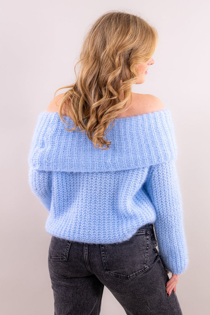 Luna off shoulder knit